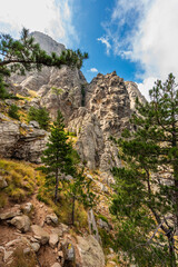 Wanderung in der Bergen von Korsika / Col de Bavella