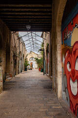 Art at the wall in Yaffo city, Israel