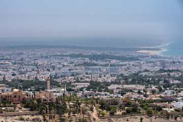 Panorama Of Agadir City in Morocco