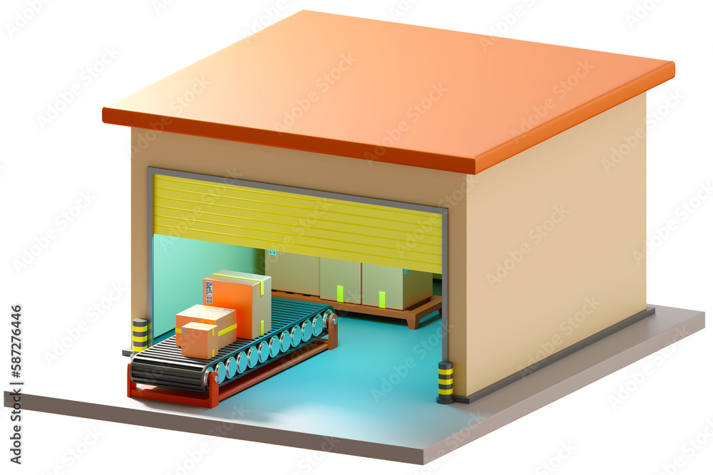 Poster self storage. single standing buildings. small building for self storage. empty warehouse storage. s