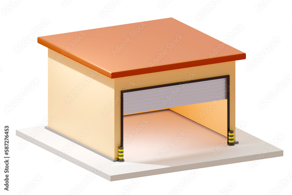 Poster self storage. single standing buildings. small building for self storage. empty warehouse storage. s