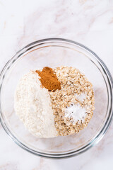 Apple oatmeal cookies