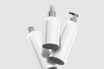 3D Render of Cosmetic Bottle for Mockup