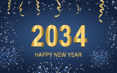 2034 happy new year greetings