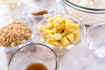 Apple oatmeal cookies