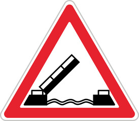 Open Bridge (T-5), Traffic Sign