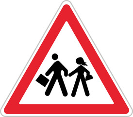School Crossings (T-12), Traffic Sign