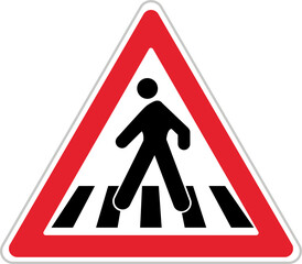 Crosswalk (T-11), Traffic Sign