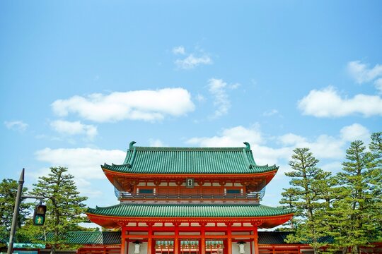 平安神宮　正面の門