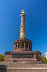 Victory column in Berlin, Siegessäule, Germany