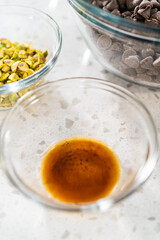 Chocolate pistachio fudge