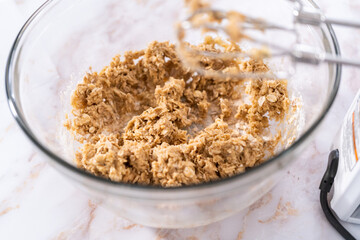 Apple oatmeal cookies