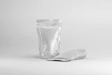 3D Render of Doypack / Pouch Packaging for Mockup