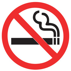 no smoking sign 100% icon on transparent background