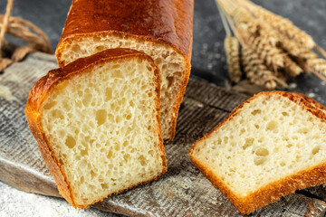 bread with holes, Crispy artisan ciabatta bread, Food blog pastries flour hot morning fresh bread