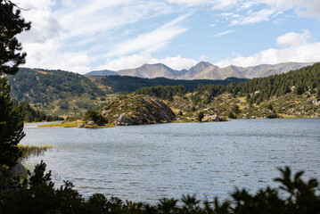Bergsee in den französischen Pyrenäen