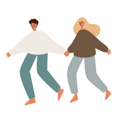 coastal landscape creator clipart set, vector woman on beach illustration, Individual PNG SVG, couple flying seagull sea lion clip art, images in flat cartoon style, Wedding Invitation, Logo Elements.