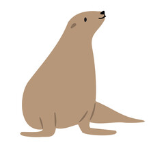 coastal landscape creator clipart set, vector woman on beach illustration, Individual PNG SVG, couple flying seagull sea lion clip art, images in flat cartoon style, Wedding Invitation, Logo Elements.