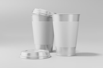 Take Away Beverage Cup for Mockup