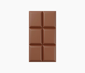 3d Realistic Chocolate bar illustration