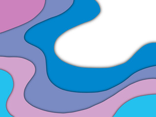 Abstract Design background purple blue pink with waves wallpaper	