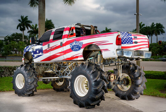 Photo of the Sawgrass Ford Monster Truck USA
