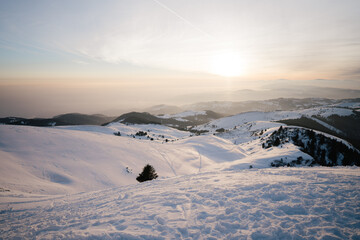 Cima Grappa in Inverno