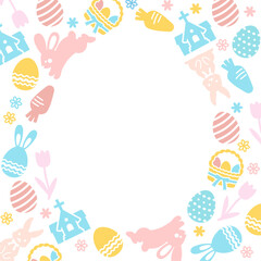 イースター 卵型