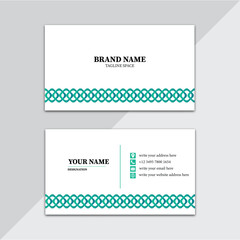  Free vector simple business card for your business