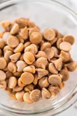 Chocolate fudge with peanut butter swirl