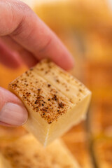 Christmas Eggnog fudge