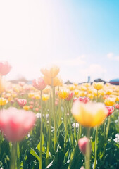 Obraz premium flowers in a field