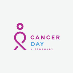 cancer day logo design  international world cancer day medical campign