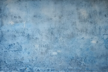 Fototapeta na wymiar Blue cement concrete texture, grunge rough paint fancy background, retro vintage backdrop studio design