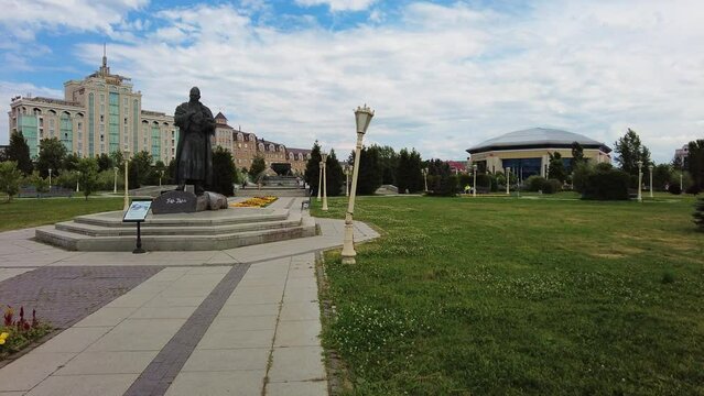 Kazan. 1000th Anniversary Park. Millennium Park. Tatarstan. 4K.