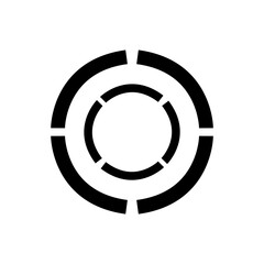 vector round icon