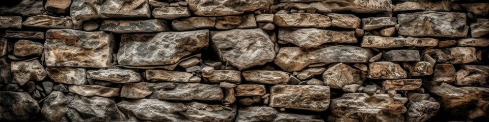 Beautiful Rough Stone Texture Background. Generative AI
