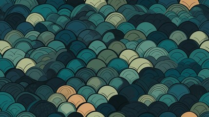 Fish scales Pattern