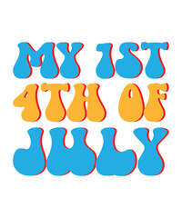 Retro 4th of July SVG Bundle, July 4th svg, Fourth of July svg, America svg, USA Flag svg, Independence Day SVG, Cut File Cricut, Silhouette,4th of July svg bundle, fourth of july svg, usa svg