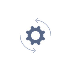 setting gear vector for Icon Website, UI Essential, Symbol, Presentation