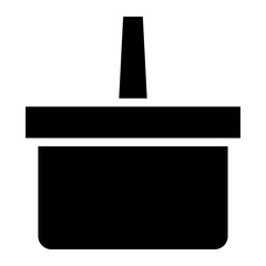 basket glyph 