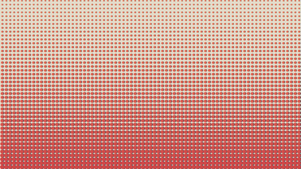 Retro color halftone background. Orange retro color halftone pattern.