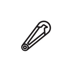 Pin Sew Sewing Outline Icon