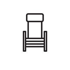 Fabric Furniture Home Outline Icon