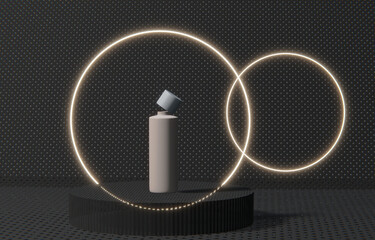 I3D advertising photos of bottled beverage or medicine products  riicomp