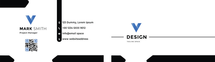 Free  colorful business card mock up