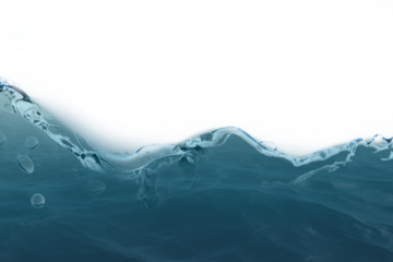Digital composite image of sea