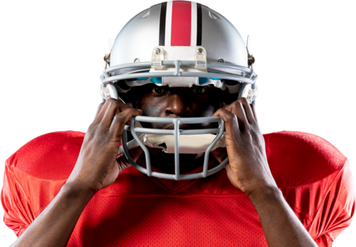 American football player