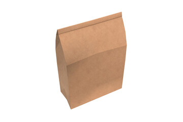 Digitally generated image of paper packet