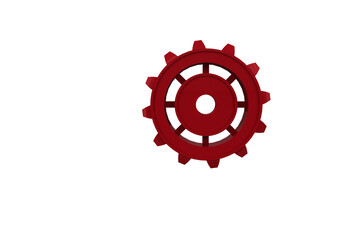 Close-up of red gear